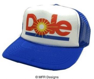 Dole Pineapple Trucker Hat Mesh Hat New Royal Blue Snap Back Hat