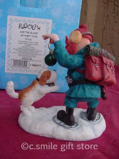 This adorable figurine of Yukon Cornelius is 4 1/4 inches high and 3 3