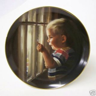 1986 Donald Zolan Fathers Day Plate Daddys Home