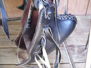 Hand Tooled Donkey or Jenney Riding or Pack Saddle with Tapaderos