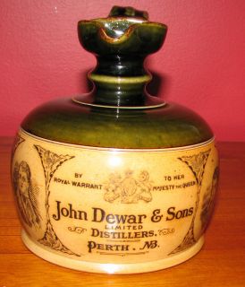 Doulton Lambeth John Dewar Sons Antique Whiskey Jug 7546 RD 224092