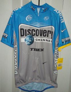 2006 DISCOVERY CHANNEL TREK MENS CYCLING JERSEY LANCE TOUR DEFRANCE SZ