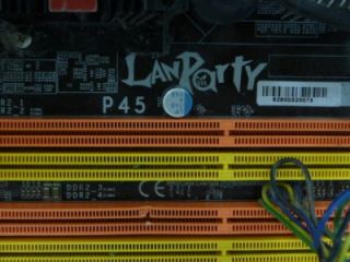 Untested DFI Lanparty P45 Intel Socket LGA 775 Micro ATX P45