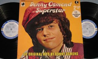 Donny Osmond Superstar 2X LP Greatest Hits 1973