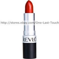 REVLON MATTE Lipstick 006 REALLY RED Lip Color SUPER LUSTROUS