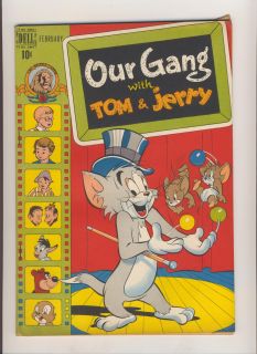 Our Gang with Tom and Jerry 43 Dell Comics Golden Age
