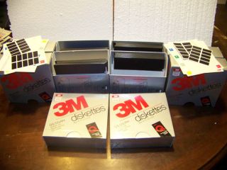 3M Floppy Disks Diskettes 5 25 DS DD RH 2 SEALED 4 Opened 60 Total