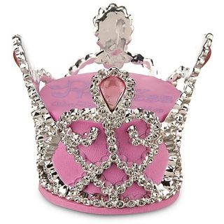 New Disney Princess Crown Car Antenna Topper Pink Jeweled