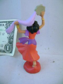 Gypsy Disney Princess Esmeralda PVC Figure The Hunchback of Notre Dame