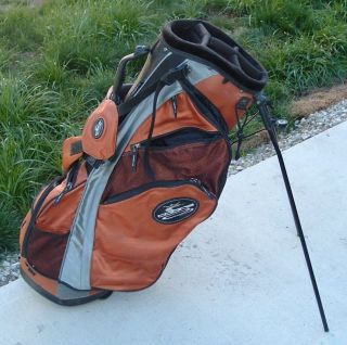  Orange Golf Stand Bag Get Your Rickie Fowler on Double Strap