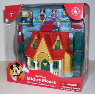 Disney Mickey Mouse Toontown House Micro Playset