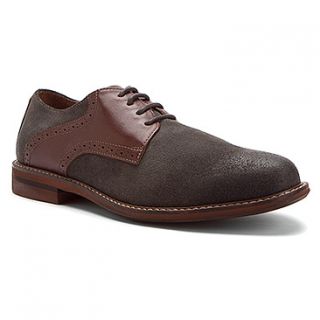Florsheim Mens Doon Saddle Oxford Shoes Gray Multi Suede 14104 062