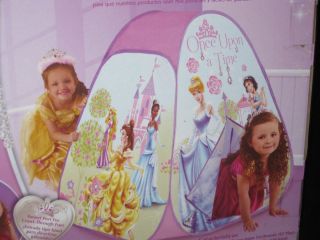 PLAYHUT PLAY TENT Disney Princess Castle Play Tent Girls +3 Pink Pop