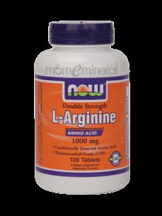 arginine 1000 mg 120 tabs by now foods