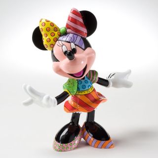 Enesco Romero Britto Disney Statue Minnie Mouse Figurine