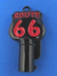 Route 66 Round Barrel Key Blank for Harley Davidson 11A