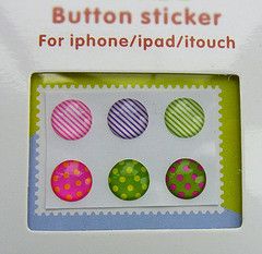 Pcs Home Button Stickers for iPhone 3G 3GS 4 4S Apple Hello Kitty E