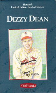 Dizzy Dean Hartland Baseball Statue St Louis Cardinals