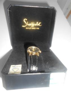  Box w Tag Sheffield Ladies Diamond Quartz Watch Genuine Diamond