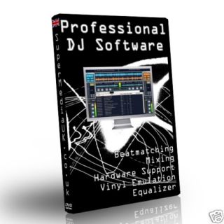 Pro DJ Audio Music  Mixing Mixer Laptop Software ◄