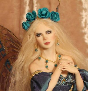 OOAK Fairy Aurora Art Doll Sculpture P Gibbons Fairies Art Dolls