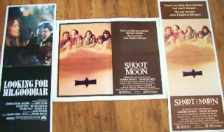 Diane Keaton Mr Goodbar More 3 Orig US Movie Posters Classic Titles