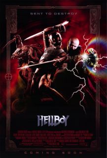 Hellboy Movie Poster 1 Sided Original Destroy 27x40