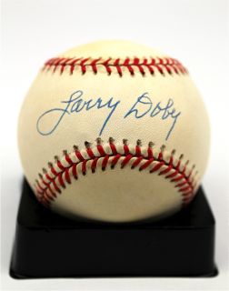 Larry Doby Autographed Baseball JSA