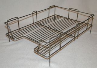 Vintage Wire Paper Document Holder Tray Antique 66