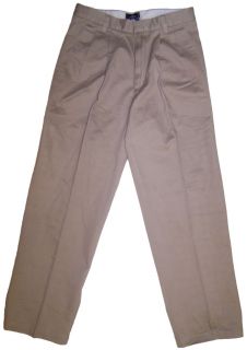 Dockers D4 Pleated Relaxed Fit True Chino Pant Khaki