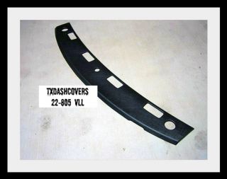 02 05 Dodge RAM 1500 2500 3500 Dash Cover Vent Section