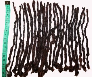100 Brazilian Human Hair Dreadlocks Extensions