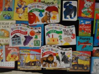  30+ baby toddler board books Dr. Seuss Beatrix Potter Eric Carle Tonka