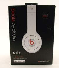 Beats Solo by Dr. Dre On Ear Headphones with ControlTalk White