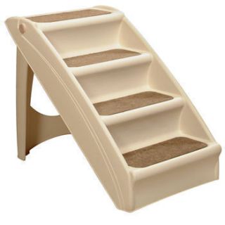 Folding Bed Dog Stairs 20 inch High Pet Ladders New