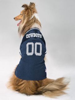  your dog ready for gameday with the dallas cowboys mesh dog jersey