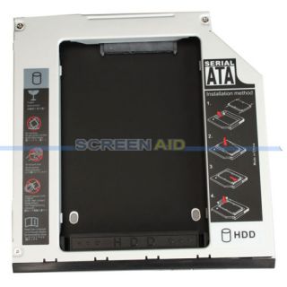 Second SATA Hard Drive Adapter Bay Caddy for Lenovo ThinkPad T420 T520