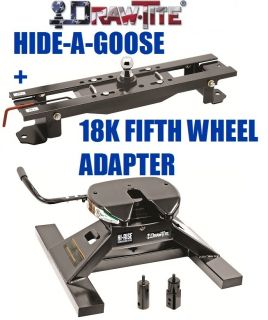 Drawtite Undrbed Gooseneck Trailer Hitch 18K Fifth 5th Wheel Adapter