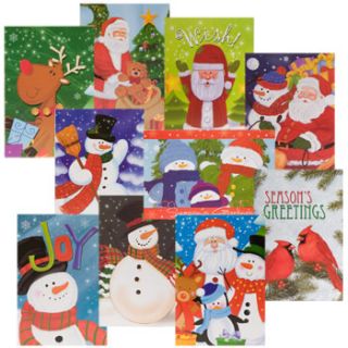 Christmas Cards Xmas House 20 Ct Packs 48 Pcs Lot 960 Total Wholesale