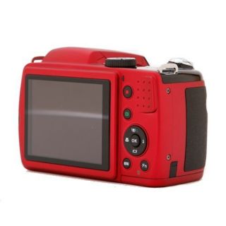  IS2132 Red 16MP 21x Zoom Digital Still Camera with 2 inch LCD