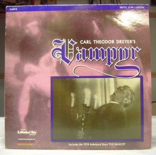 Laserdisc Carl Theodor Dreyers Vampyr Restored