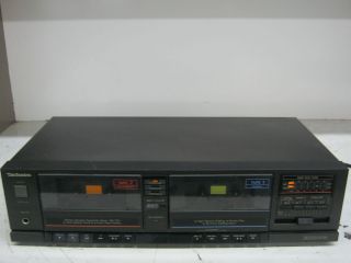 Technics RS T20 Dual Cassette Tape Deck Player Recorder