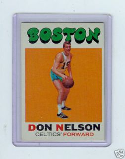  1971 72 Topps 114 Don Nelson Boston Celtics