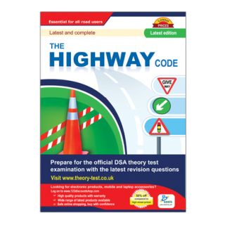 This driving test book contains entire official theory test