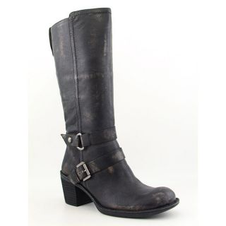 Nine West Dominick Womens Sz 10 Black Boots Calf Shoes