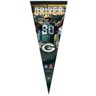 Donald Driver 12 x30 Premium Quality Felt Pennant Green Bay Packers LE