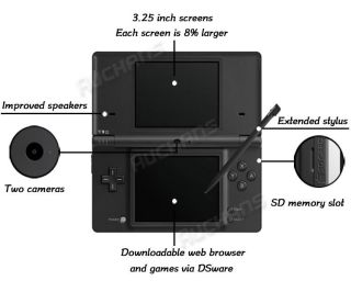  Nintendo DSi Console NDSi Handheld System DS DSi NDSi 80GAMES