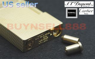 Dual Gas Refill Adapters for St Dupont Cartier Dunhill Lighter Line 1