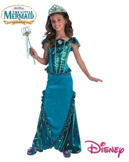 Little Mermaid Ariel Deluxe Disney Child Costume SML 4 6