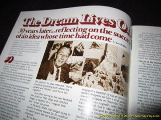 Winter 1984 / 1985 Walt DISNEY NEWS Magazine Disneyland 30th